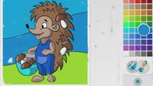 раскраска для детей мультик для малышей