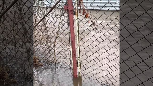 Контроль паводковой ситуации в городе.
