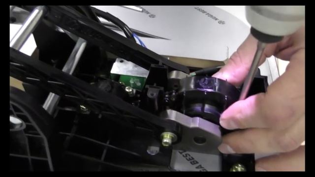 Регулировка положения каретки