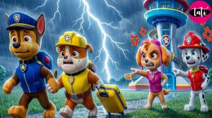 lЩенячий патруль и Маршалл. Залипательное видео. Мультфильм для детей и малышей. Анимация 382