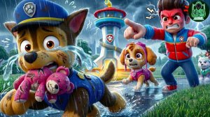 Щенячий патруль и Маршалл. Залипательное видео. Мультфильм для детей и малышей. Анимация 380