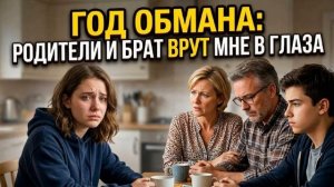 Истории из  Жизни - Родители и брат целый год обманывали меня