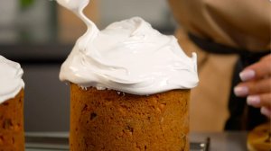 Идеальная ГЛАЗУРЬ для куличей! Очень вкусная, рецепт простой! Швейцарская меренга