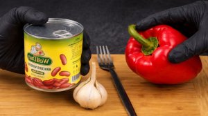 Беру сладкий ПЕРЕЦ и банку ФАСОЛИ - получается САЛАТ ХИТ! Быстро и ОЧЕНЬ вкусно