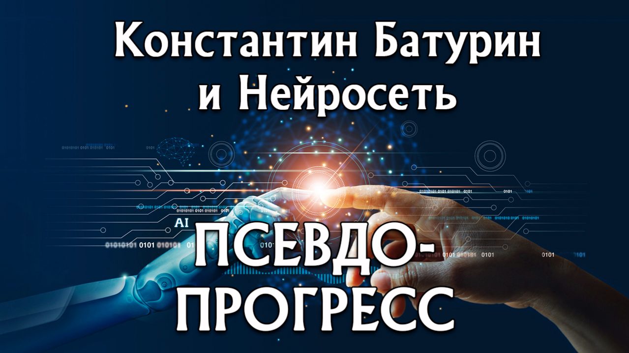 Премьера песни 2026. ПСЕВДОПРОГРЕСС - Константин Батурин и Нейросеть