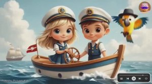 ⛵️МУЛЬТИК‑ПЕСЕНКА: КОРАБЛИК | Развивающие детские песни и мультики