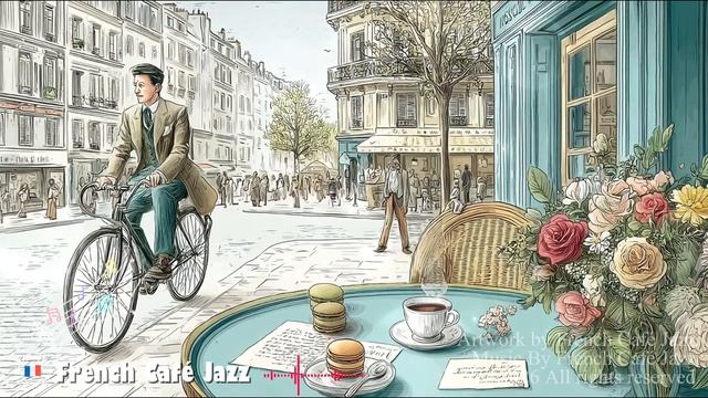 ПАРИЖСКОЕ КАФЕ 🗼 | Французская инструментальная музыка — Кофейный плейлист | Гитара и аккордеон