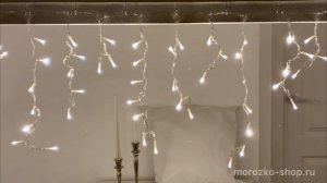 Светодиодная бахрома Качественное освещение (Quality Light) 4.9*0.5 м, PIL240-10-2WW