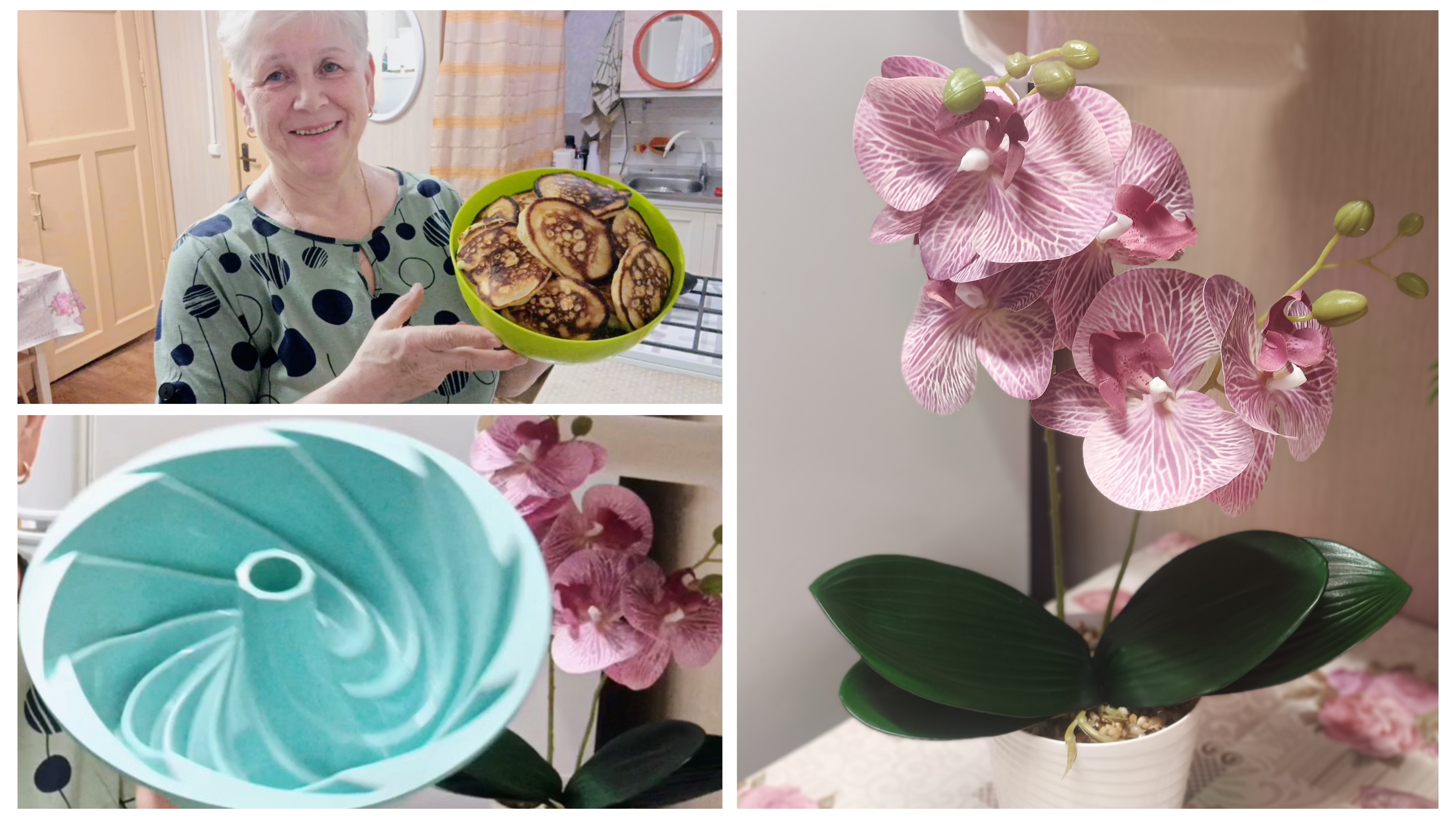 "Жизнь на пенсии".. Продолжаю получать подарки.)) Оладьи по заявке.