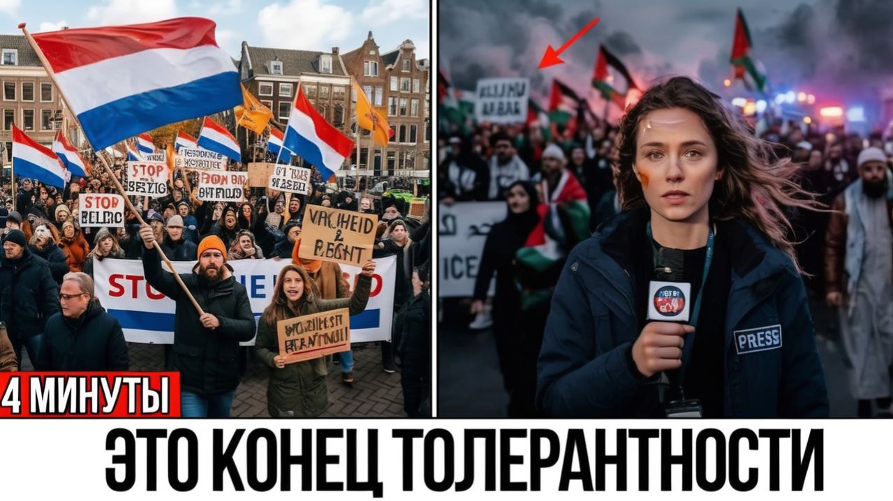 В Нидерландах началось НЕЧТО - Европа ДОИГРАЛАСЬ