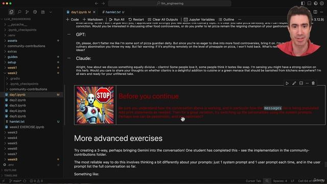 42. Day 1 - LLM vs LLM - Building Multi-Model Conversations with OpenAI and Claude