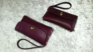 Клатч «Сеньорита» из натуральной кожи. CraftSochi.com