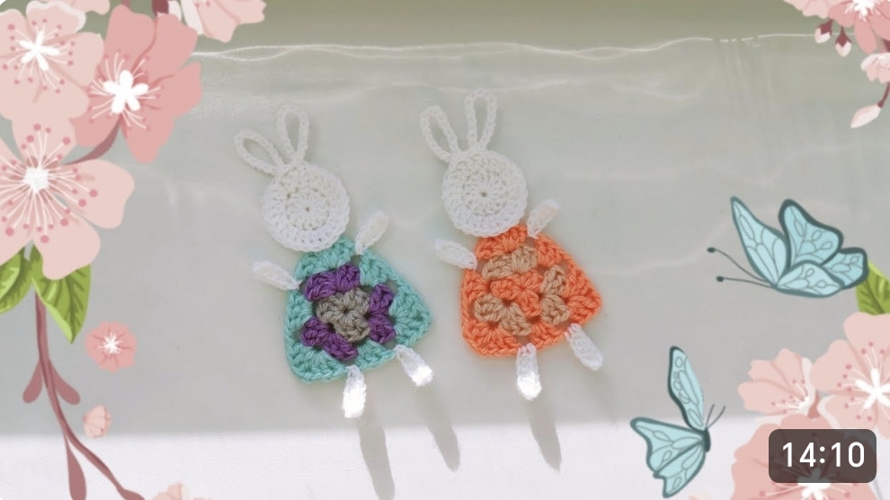 Пасхальный КРОЛИК крючком