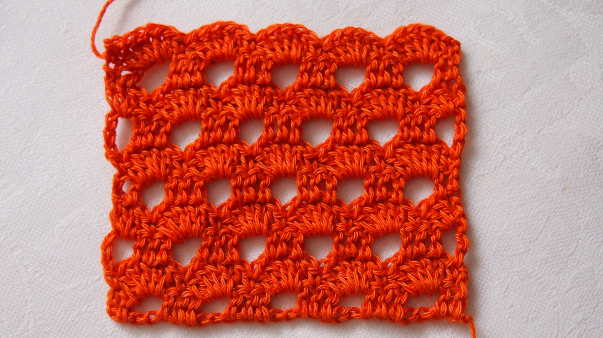 Простые узоры крючком Узор "ЛЕГКИЙ"+ схема.Подробное вязание для начинающих. Как связать Урок 136
