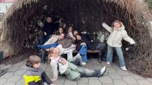 Наша театральная студия на конкурсе в Казани.