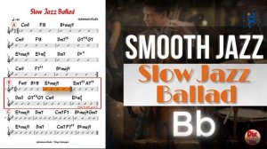 Slow Jazz Ballad – Расслабляющая минусовка в тональности Bb (60 bpm)
