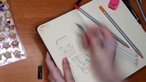 Мои первые рисунки в скетчбуке от ART CREATION II КАК и ЧЕМ я рисую? Заполняем развороты скетчбука