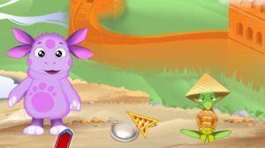 Лунтик.  Лунтик изучает географию и достопримечательности созданные людьми. ч 20