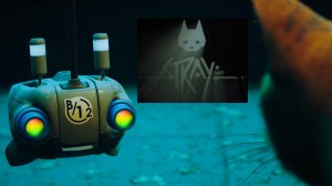 STRAY прохождение игры на PS5. Мёртвый город. Трущобы. Вторая часть🍿