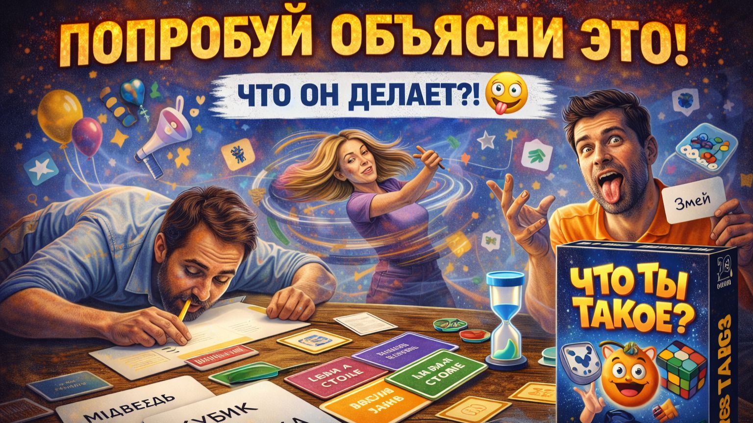 Что ты такое? — правила игры | Обзор, как играть, объяснение слов