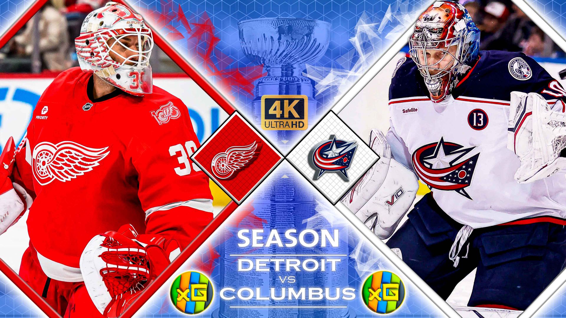 Детройт - Коламбус | НХЛ | 08.04.2026 | Прямая трансляция | xG