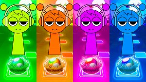 Coffin Dance Спрунки 242 уровень - Мультики про Спрунке | МУЛЬТФИЛЬМЫ SPRUNKI в Tiles Hop