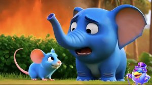 МУЛЬТИК ДЛЯ ДЕТЕЙ ПРО ЛЕСНОГО КРЫСЁНКА🐹 И СЛОНИКА🐘 КАК ОНИ ЛЕС🌳🌲 СПАСЛИ. МУЛЬТФИЛЬМЫ ДЛЯ ДЕТЕЙ.