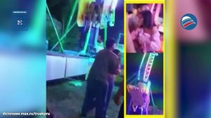 Невероятное спасение: мексиканец поймал падающую с аттракциона девушку