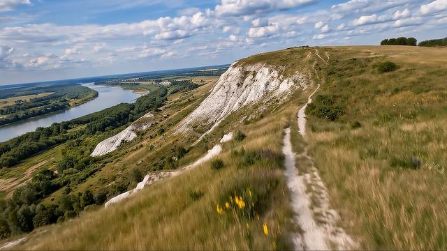 Воздушное шоу от ИИ: виды Дона с высоты