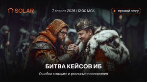 Битва кейсов ИБ ошибки в защите и реальные последствия