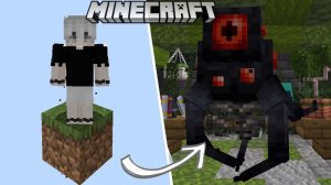 100 Дней на Одном Блоке с МИЛЛИОНОМ Модов VS БОССОВ с Данжами И Технологиями