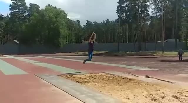 Денис впервые 14 метров