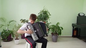 ДШИ ст. Раевской. Выжов Данил. 14 лет. Т. Тарасова. Танго