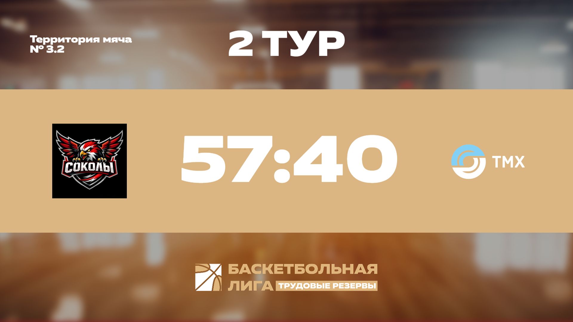 Обзор | 2 тур | БК Соколы - ТМХ