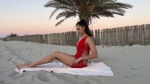 BEACH YOGA #yoga #contortion #stretching