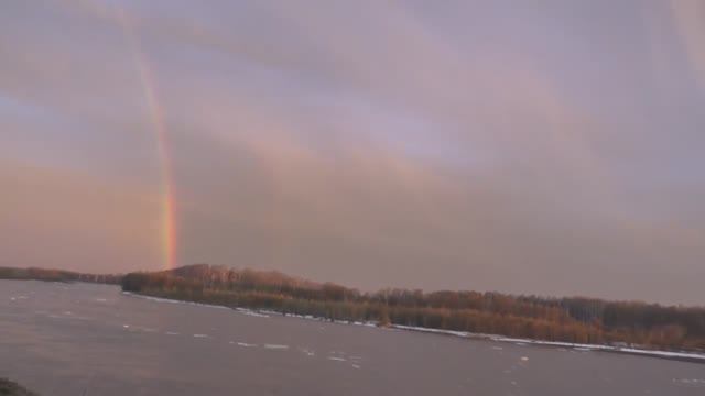 2026.04.08. Закат и радуга.