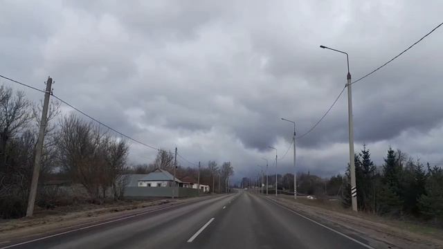 Едем от бабушки. Спокойная езда под музыку