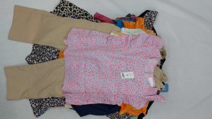 42180 Микс детский весна-лето, 2пак, F9E, секонд (cream/extra) оптом