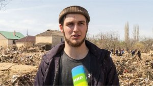В затопленный Дагестан приехали волонтеры со всей России, чтобы помочь местным жителям
