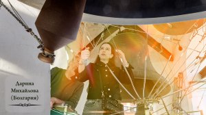 Дарина Михайлова впервые на колокольне. Светлая седмѝца на Китайском подворье (Москва), 24.04.2025