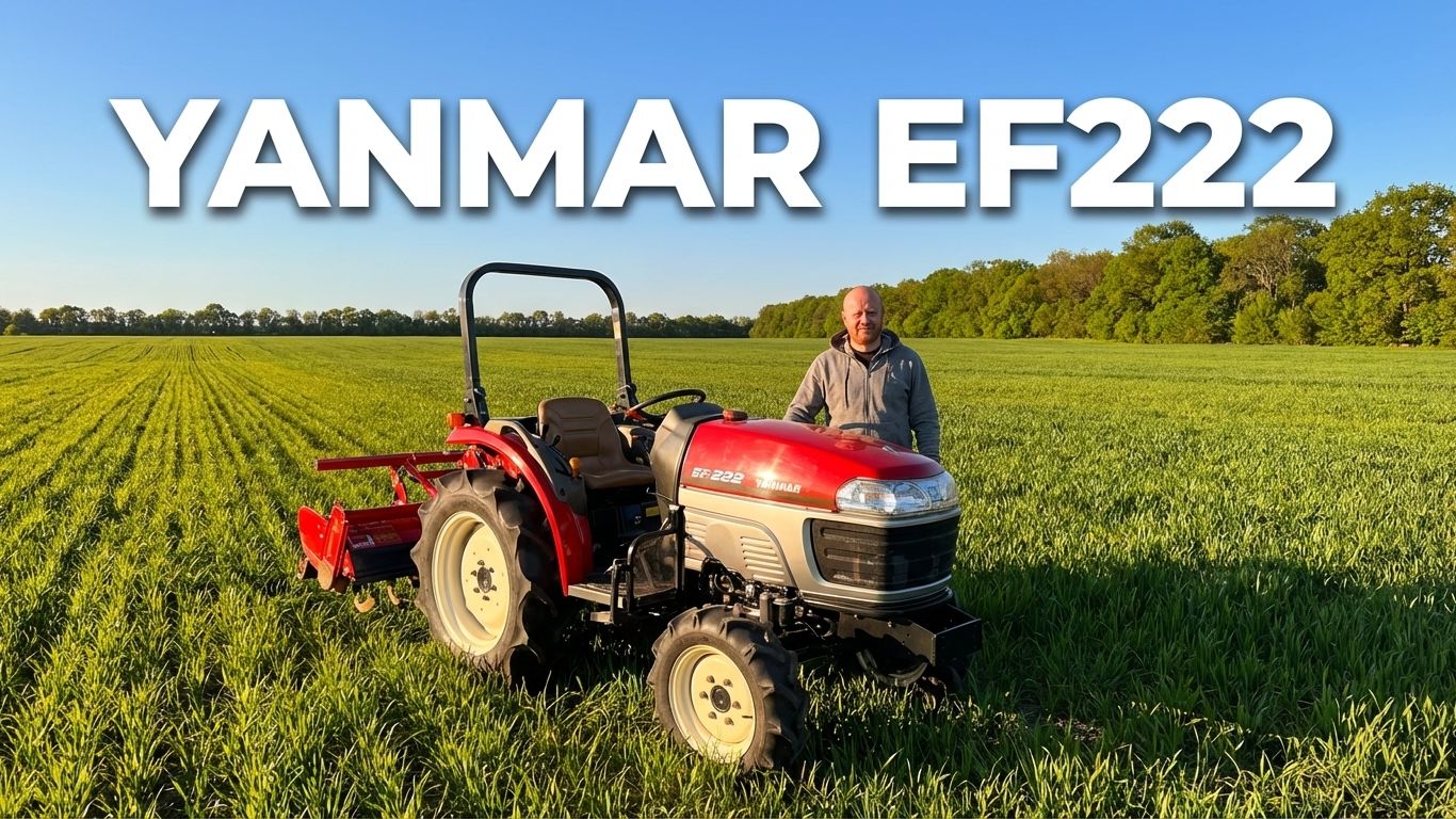 Обзор трактора Yanmar EF222 смотреть онлайн