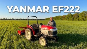 Обзор трактора Yanmar EF222