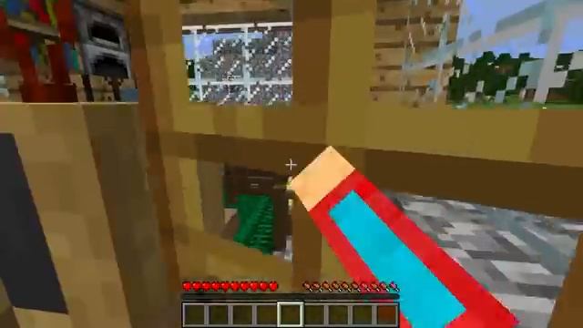 ЗАЧЕМ МЫ С ЖИТЕЛЯМИ ОБЪЕДИНИЛИ НАШИ ДОМА В МАЙНКРАФТ КОМПОТ