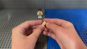 Собираю кровать для заключённого из lego