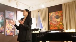 Юлия Гордина исполняет романс «Мери» Глинки на слова Пушкина. Фортепиано — Юлия Родимова