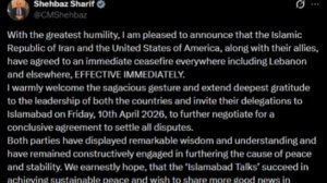 ‼️🇮🇷🇺🇸Заявление посредника в переговорах Ирана и США - премьера Пакистана 

➖Я рад объявить, что
