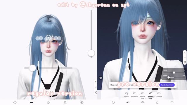 Zepeto Face Tutorial/учебник по лицу
