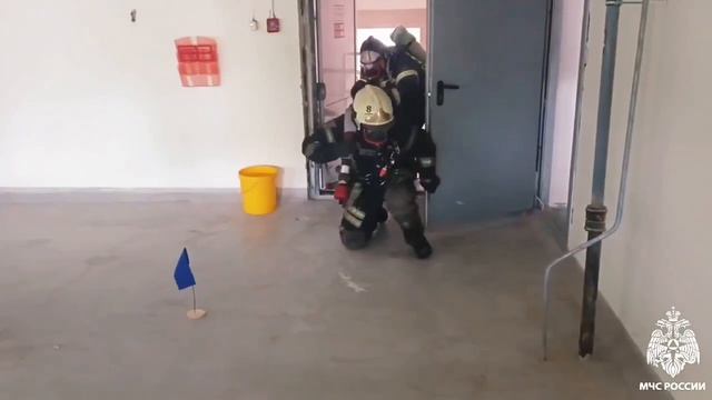 Пожарно-тактические учения в клинике Мешалкина