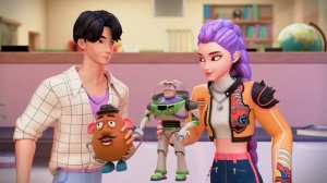 РУМИ И СЕКРЕТНАЯ КОМНАТА! K-Pop Охотницы на Демонов Huntrix анимация