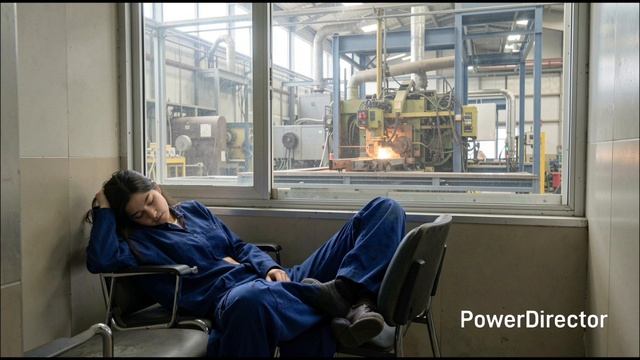 Макс Грачёв & Нейросеть_Заснула на работе.